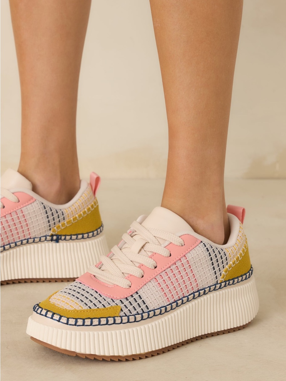 Berness Women’s Platform Knit Sneaker